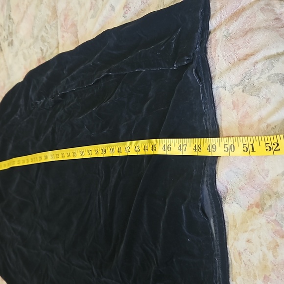 Old Navy Black velvet Maxi Dress - Picture 7 of 7